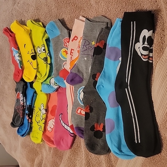 Disney socks. New. 10 ankle. 5 long. - Picture 1 of 1
